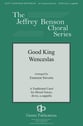 Good King Wenceslas SATB choral sheet music cover